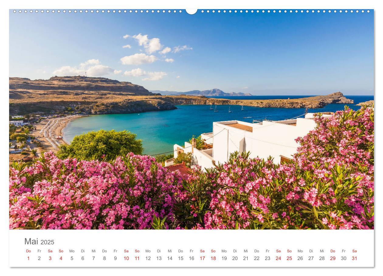 Bild: 9783435399888 | RHODOS Impressionen (Wandkalender 2025 DIN A2 quer), CALVENDO...