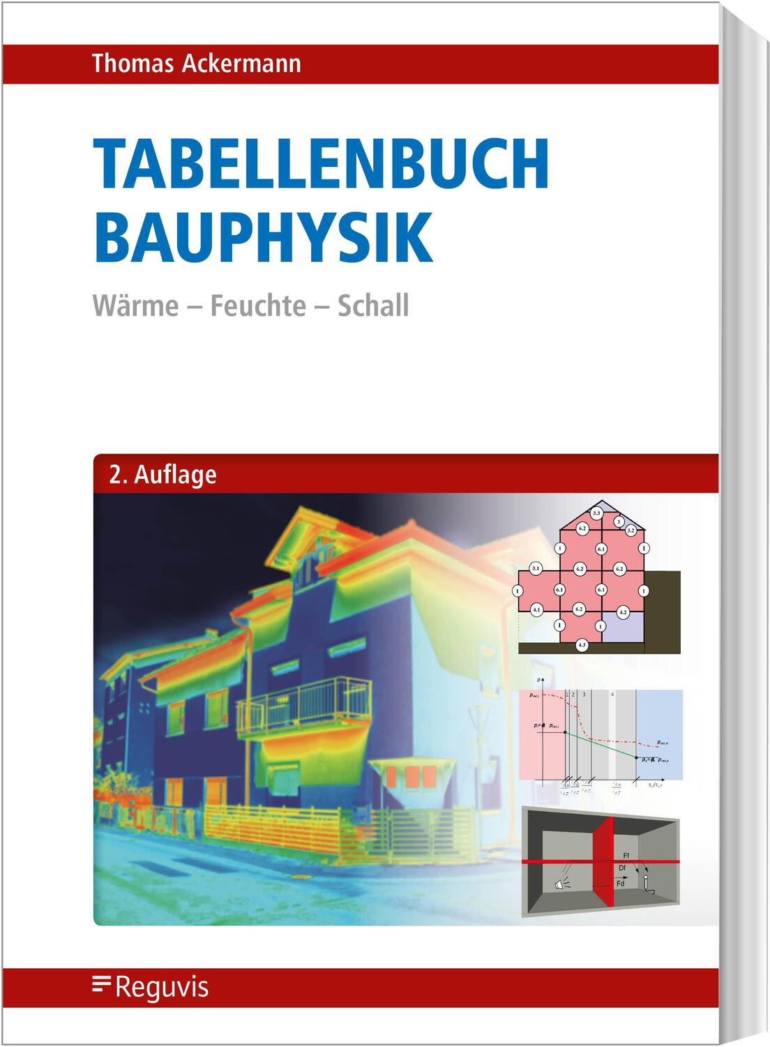 Cover: 9783846212844 | Tabellenbuch Bauphysik | Wärme - Feuchte - Schall | Thomas Ackermann