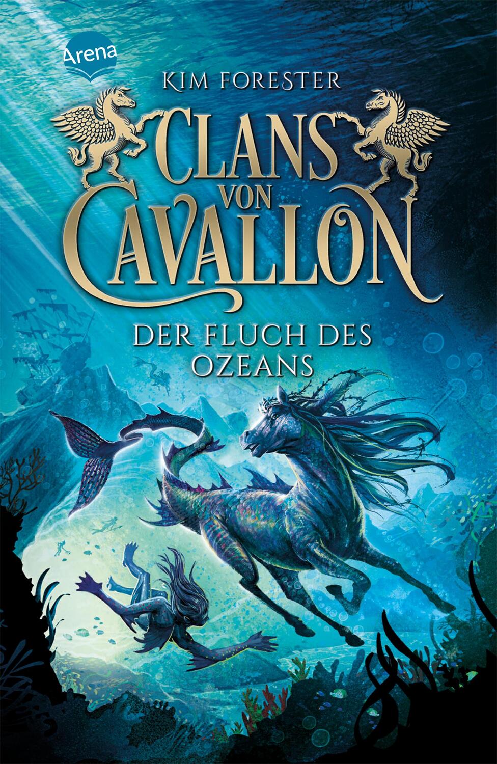 Cover: 9783401512525 | Clans von Cavallon (2). Der Fluch des Ozeans | Kim Forester | Buch