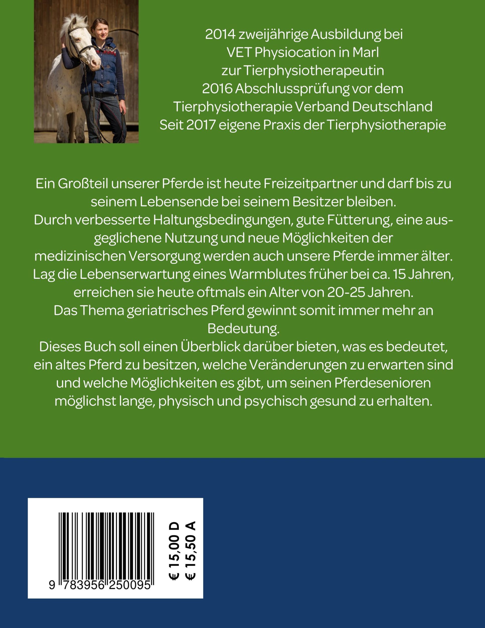 Rückseite: 9783956250095 | Pferde im Seniorenalter | so bleibt Ihr Pferd lange gesund und vital