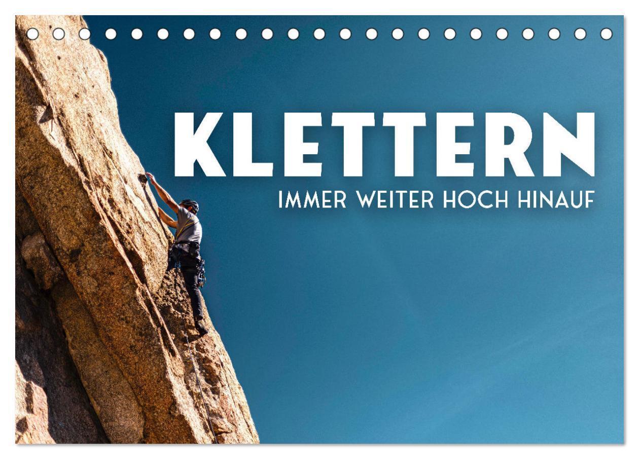 Cover: 9783675646148 | Klettern - Immer weiter hoch hinauf (Tischkalender 2024 DIN A5...