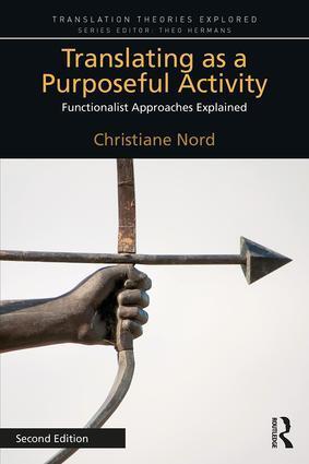 Cover: 9781138573345 | Translating as a Purposeful Activity | Christiane Nord | Taschenbuch
