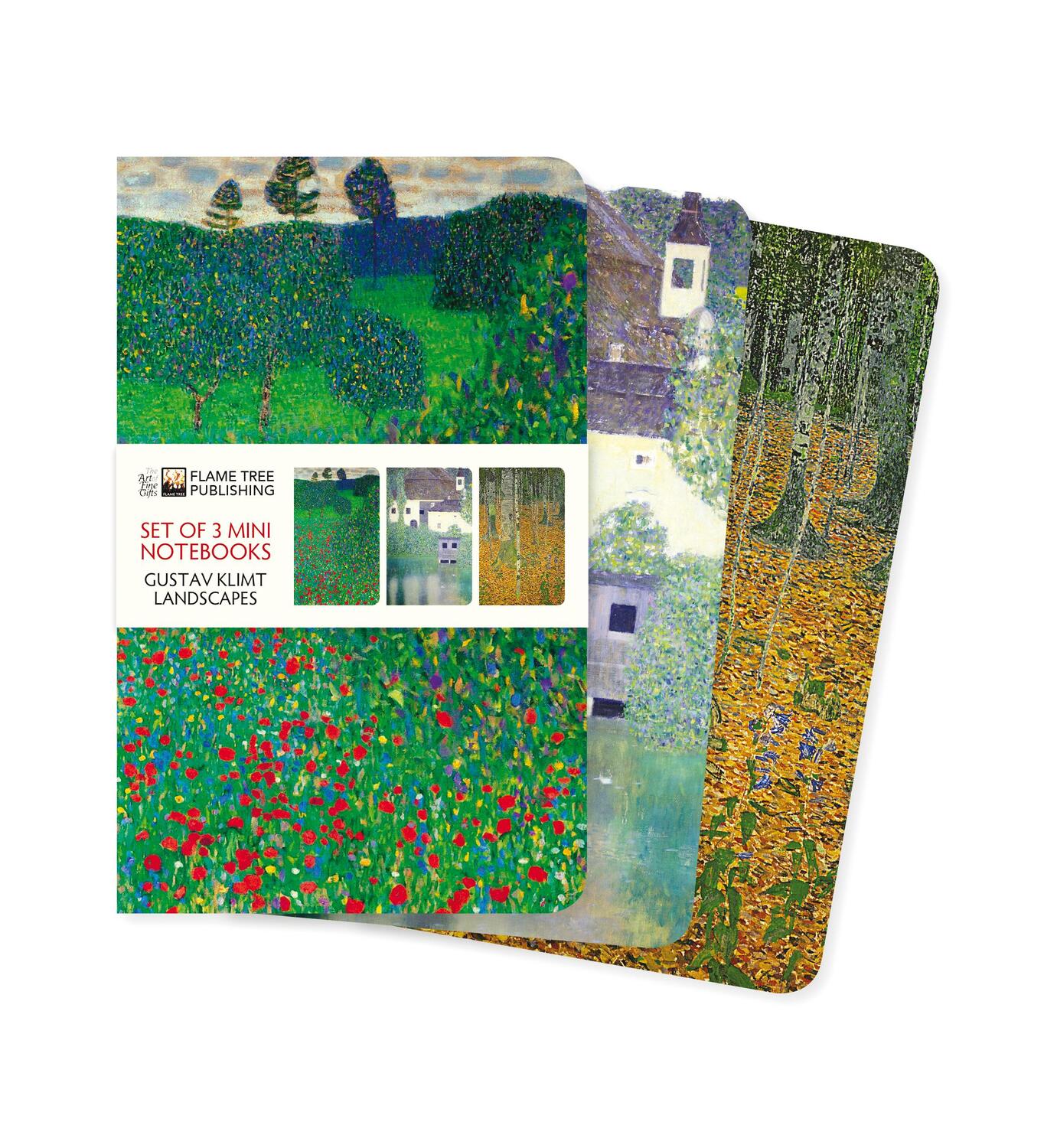 Cover: 9781839647208 | Klimt Landscapes Set of 3 Mini Notebooks | Buch | 192 S. | Englisch