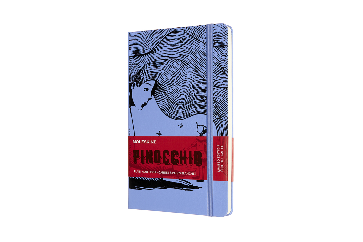 Cover: 8056420853667 | Moleskine Notizbuch - Pinocchio, Large/A5, Blanko, Fee | Buch | 2021