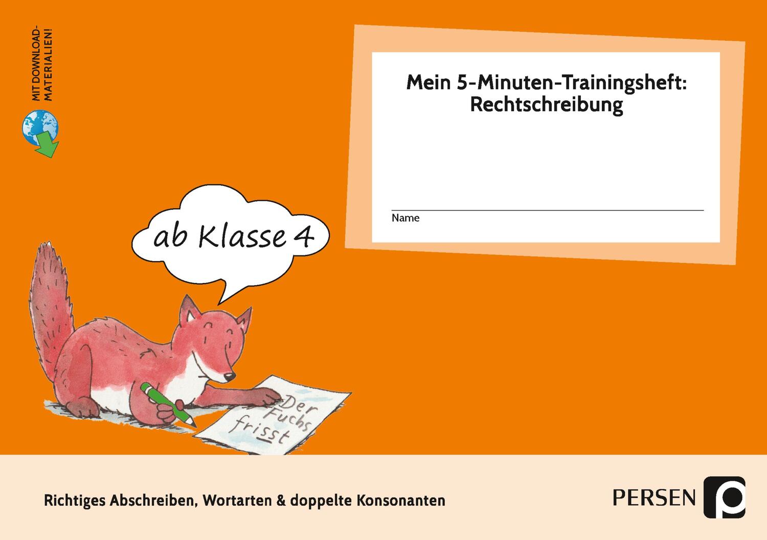 Cover: 9783403208174 | Mein 5-Min-Trainingsheft: Rechtschreibung 1, Kl. 4 | Karin Hohmann