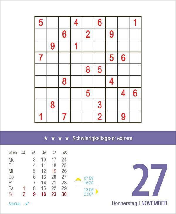 Bild: 9783731879510 | Profi Sudoku 2025 | Verlag Korsch | Kalender | 328 S. | Deutsch | 2025