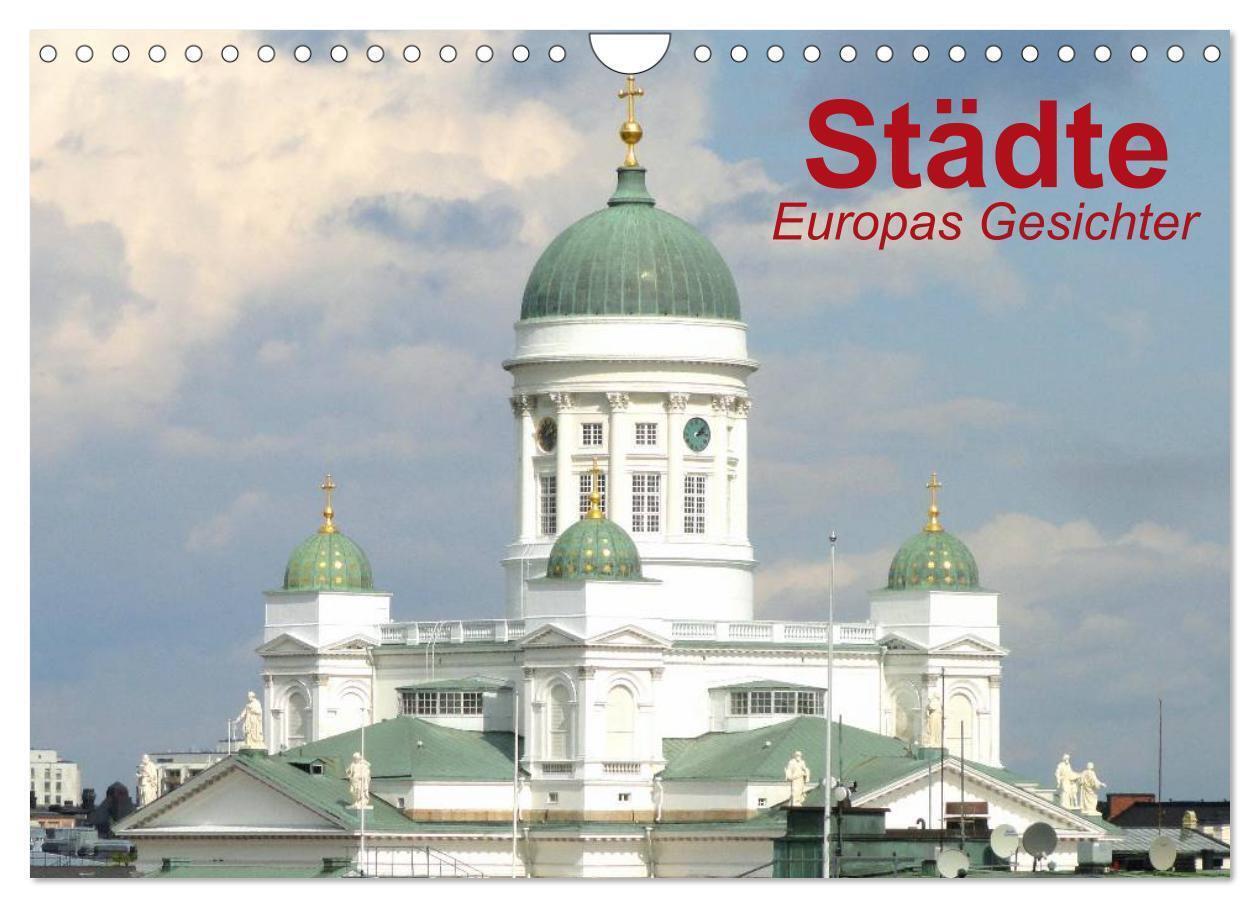 Cover: 9783383517716 | Städte - Europas Gesichter (Wandkalender 2024 DIN A4 quer),...