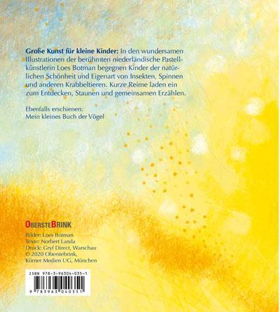 Rückseite: 9783963040351 | Mein kleines Insektenbuch | Loes Botman | Buch | 14 S. | Deutsch