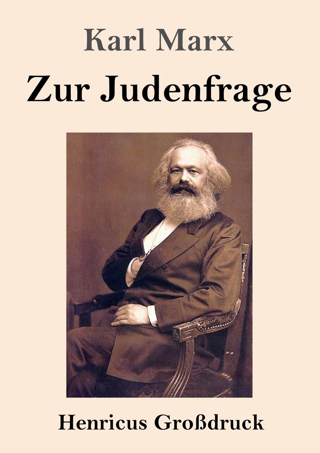 Cover: 9783847844884 | Zur Judenfrage (Großdruck) | Karl Marx | Taschenbuch | Paperback