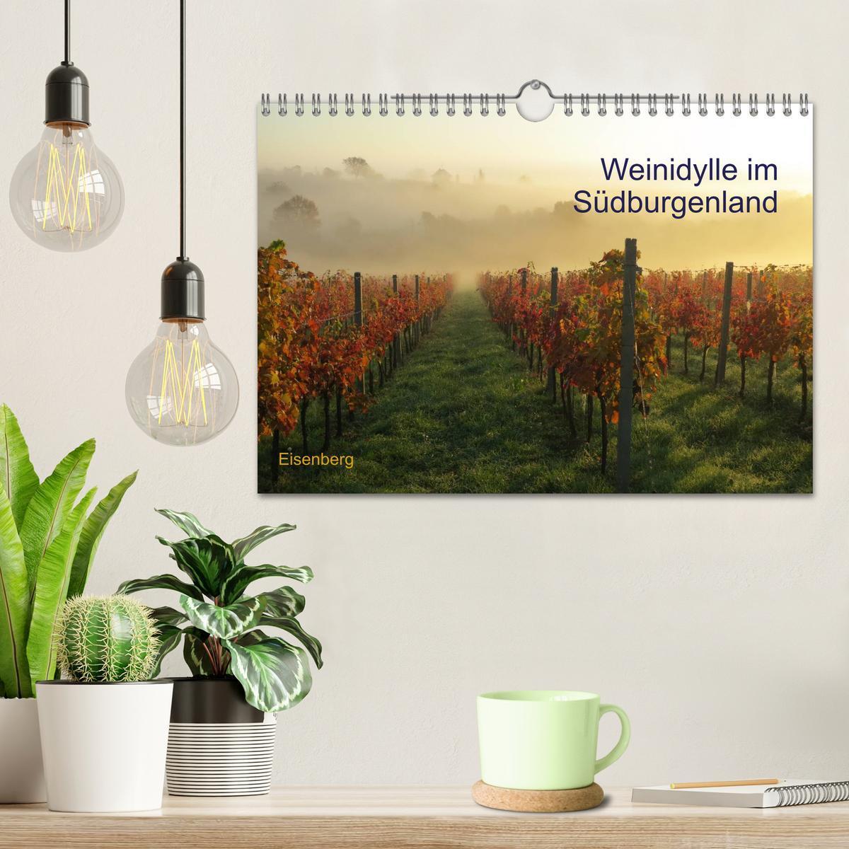 Bild: 9783435758524 | Weinidylle im Südburgenland (Wandkalender 2025 DIN A4 quer),...