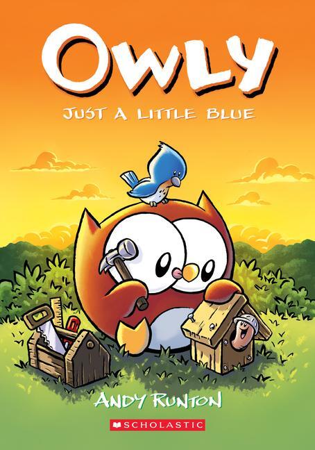 Cover: 9781338300673 | Just a Little Blue: A Graphic Novel (Owly #2) | Volume 2 | Andy Runton