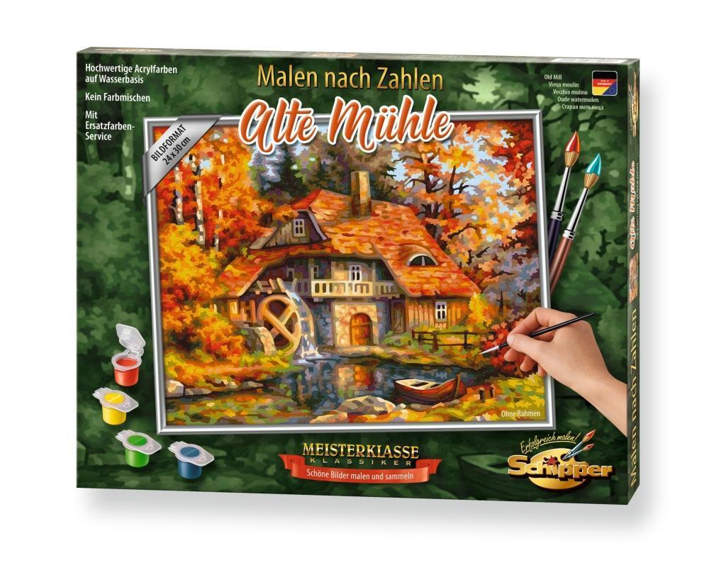 Bild: 4000887927991 | Schipper Malen nach Zahlen - Alte Mühle | Schipper | Spiel | Deutsch