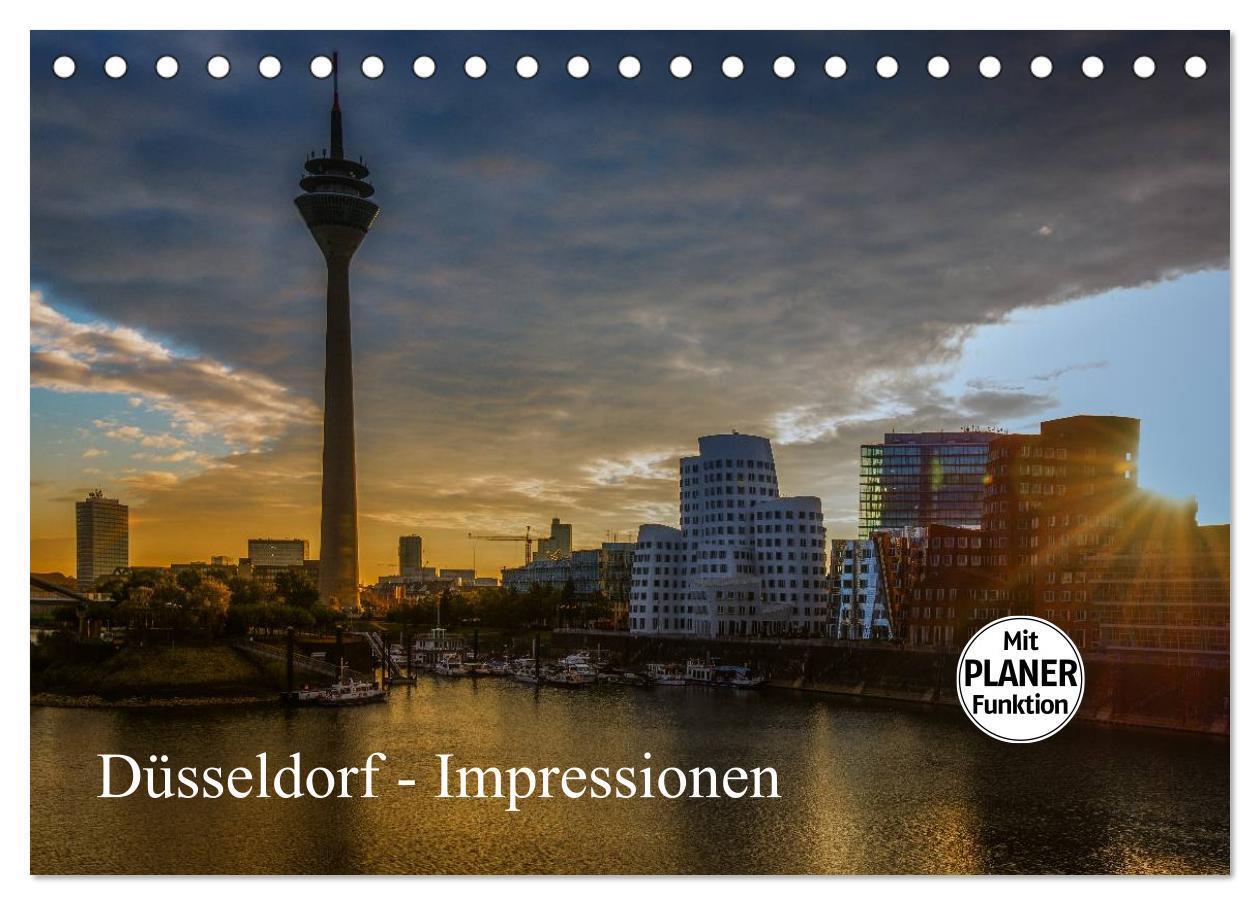 Cover: 9783435534500 | Düsseldorf - Impressionen (Tischkalender 2025 DIN A5 quer),...