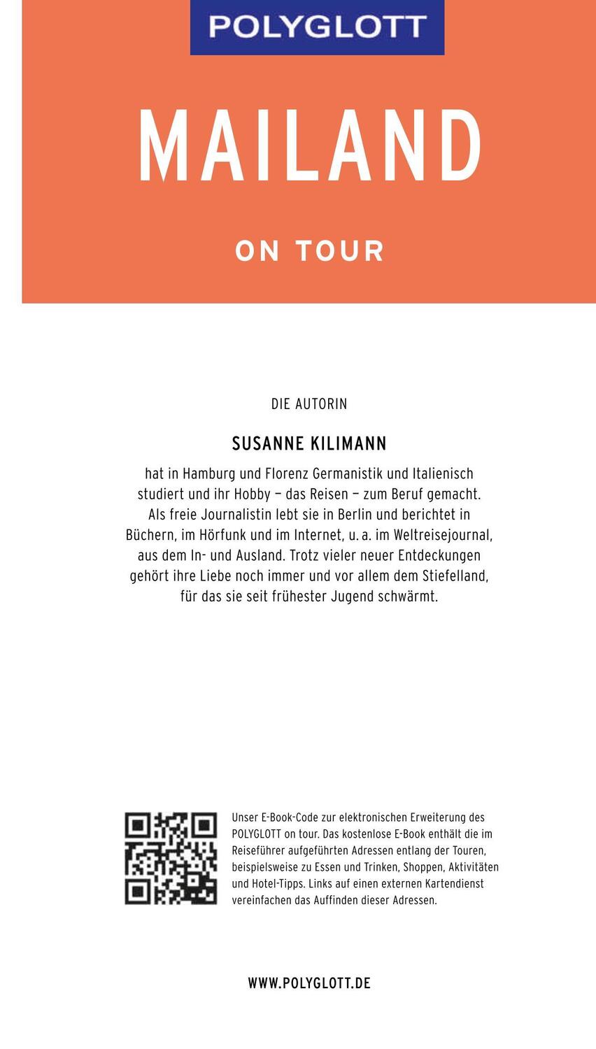 Bild: 9783846403860 | POLYGLOTT on tour Reiseführer Mailand | Susanne Kilimann | Taschenbuch