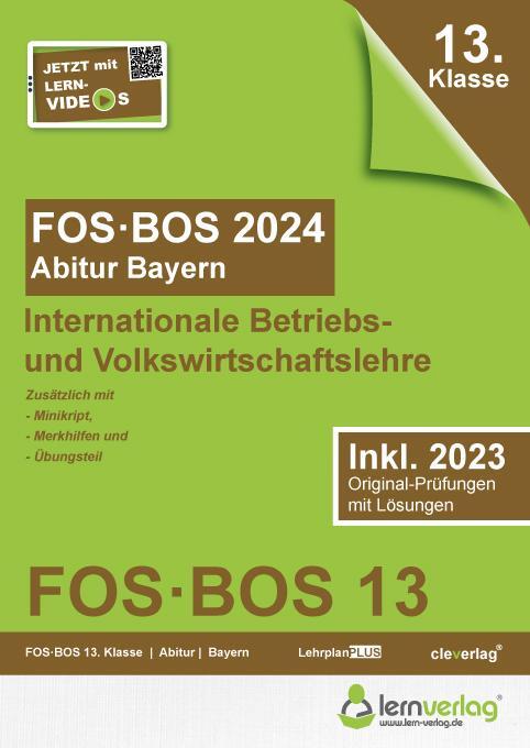 Cover: 9783743001138 | Abiturprüfung FOS/BOS Bayern 2024 Internationale Betriebs- und...