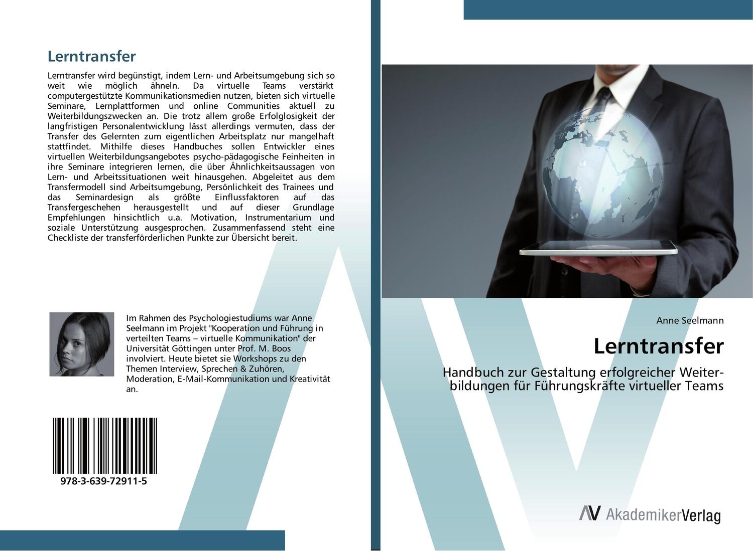 Cover: 9783639729115 | Lerntransfer | Anne Seelmann | Taschenbuch | Paperback | Deutsch