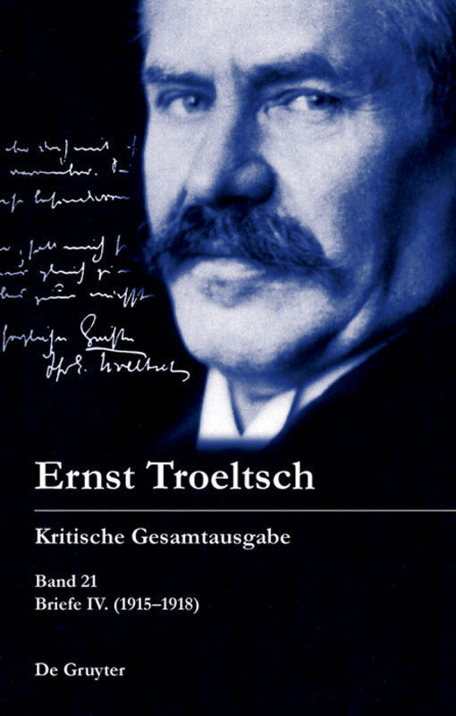 Cover: 9783110581249 | Briefe IV (1915-1918) | Friedrich Wilhelm Graf | Buch | XVI | Deutsch