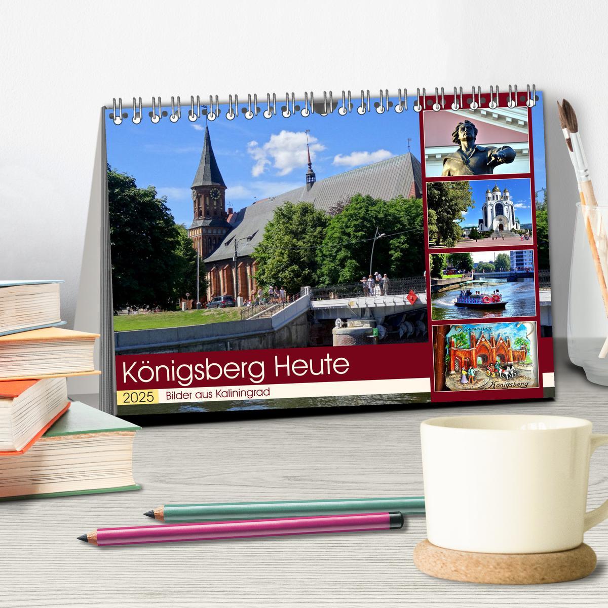 Bild: 9783435454334 | KÖNIGSBERG HEUTE - Bilder aus Kaliningrad (Tischkalender 2025 DIN...