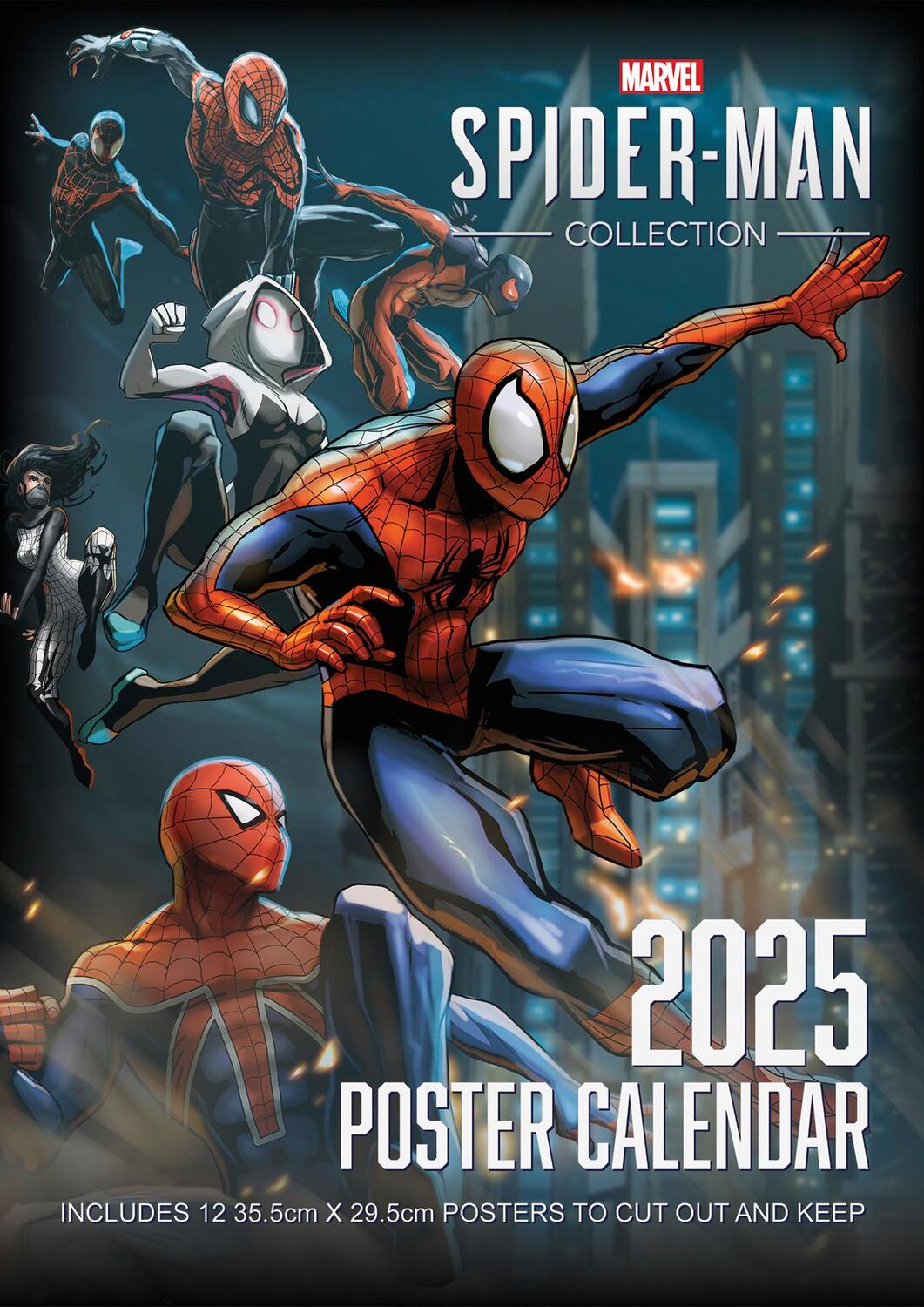 Cover: 9781804231753 | Spider-Man 2025 Wandkalender 30 x 42 cm | Kalender | 28 S. | Deutsch