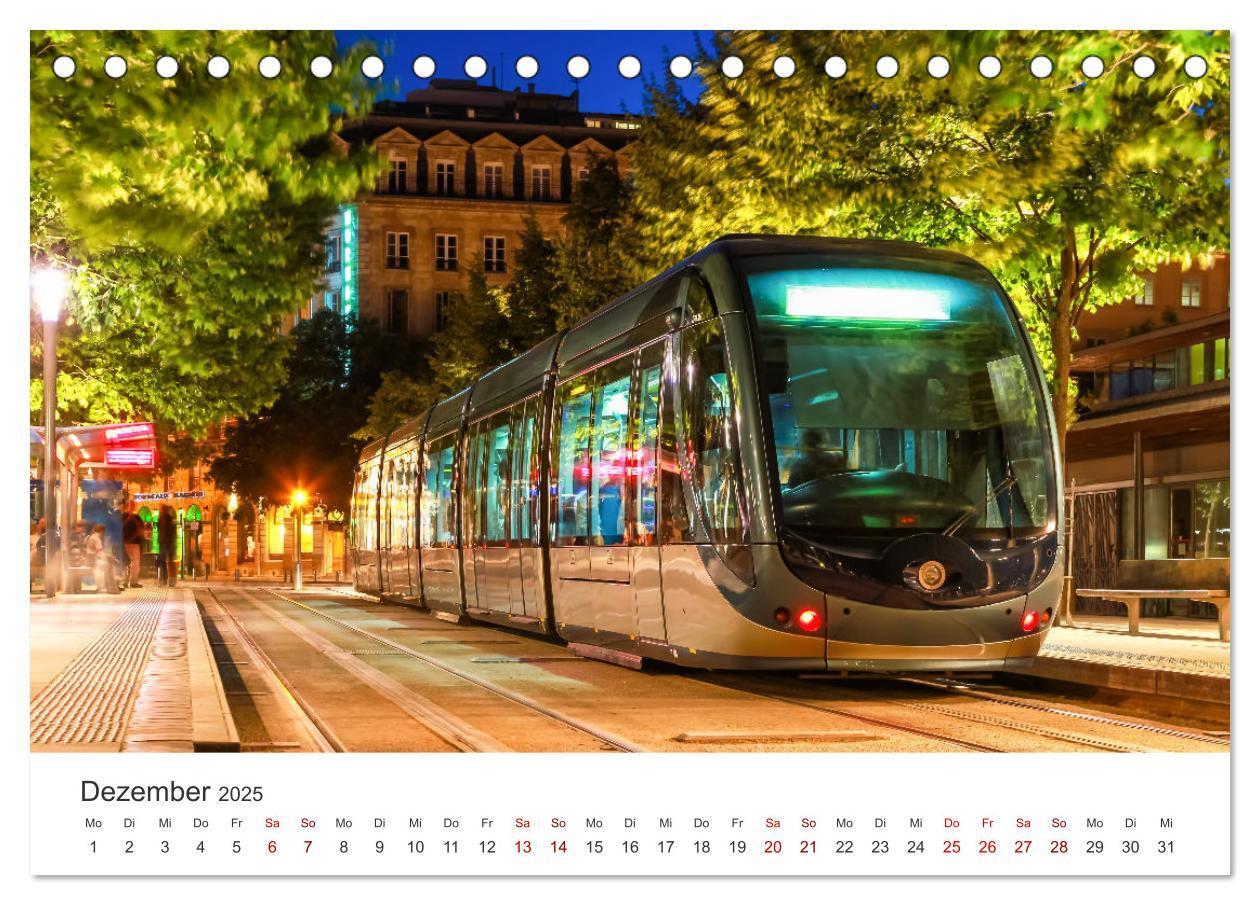 Bild: 9783435043972 | Trams und Straßenbahnen (Tischkalender 2025 DIN A5 quer), CALVENDO...