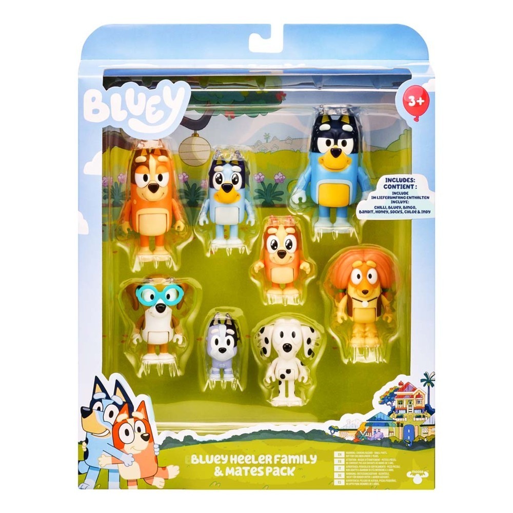 Cover: 630996171998 | BLUEY Figuren 8er Mega-Pack | Stück | 300168 | Deutsch | InVento