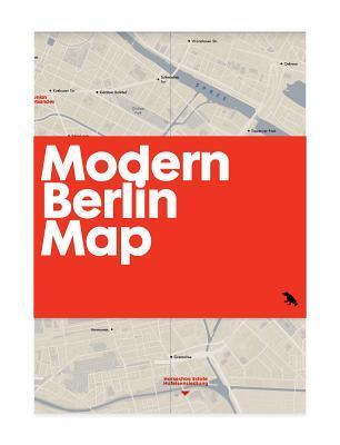 Cover: 9781912018000 | Modern Berlin Map | Guide to 20th century architecture in Berlin