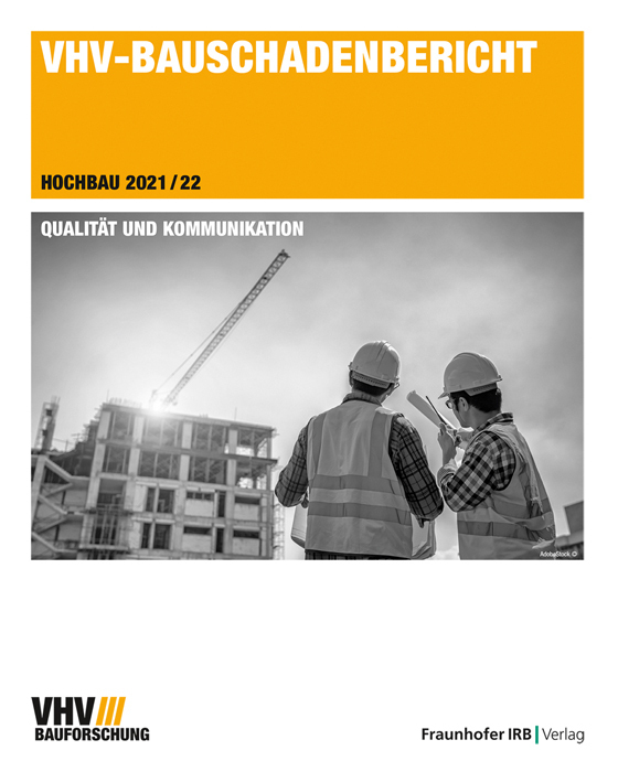Cover: 9783738807196 | VHV-Bauschadenbericht. | Hochbau 2021/22. | AG | Taschenbuch | 288 S.