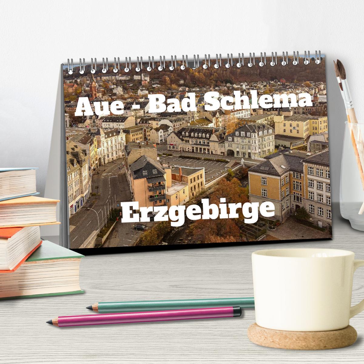 Bild: 9783457230657 | Aue - Bad Schlema Erzgebirge (Tischkalender 2025 DIN A5 quer),...