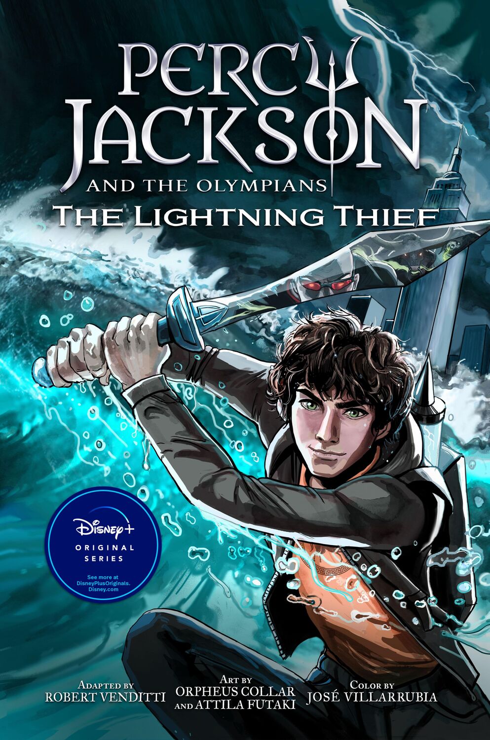 Cover: 9781368100823 | Percy Jackson and the Olympians the Lightning Thief the Graphic...