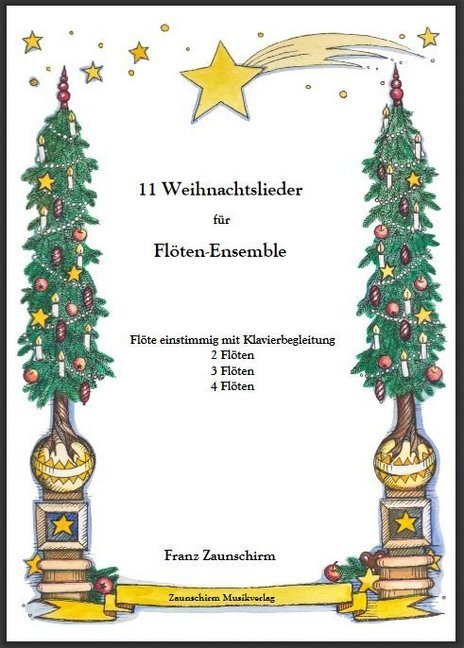 Cover: 9783901511509 | Weihnachtslieder für Flöten-Ensemble | Franziska Traiger | 2018