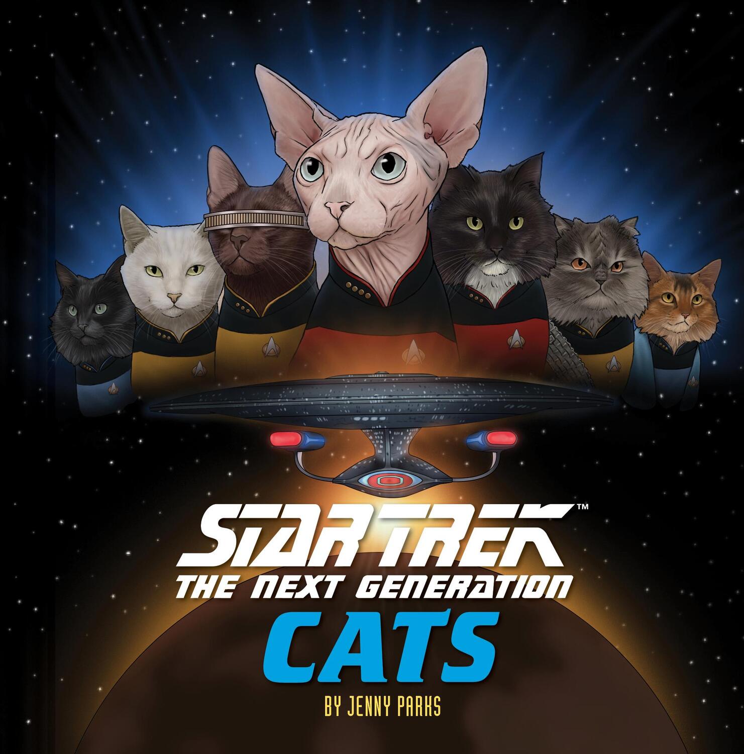 Cover: 9781452167626 | Star Trek: The Next Generation Cats | Jenny Parks | Buch | Englisch