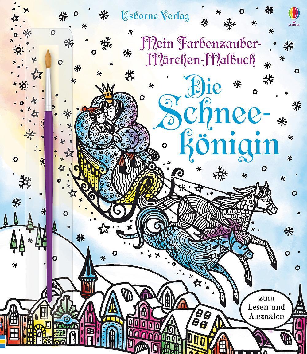 Cover: 9781782328162 | Mein Farbenzauber-Märchen-Malbuch: Die Schneekönigin | Davidson | Buch