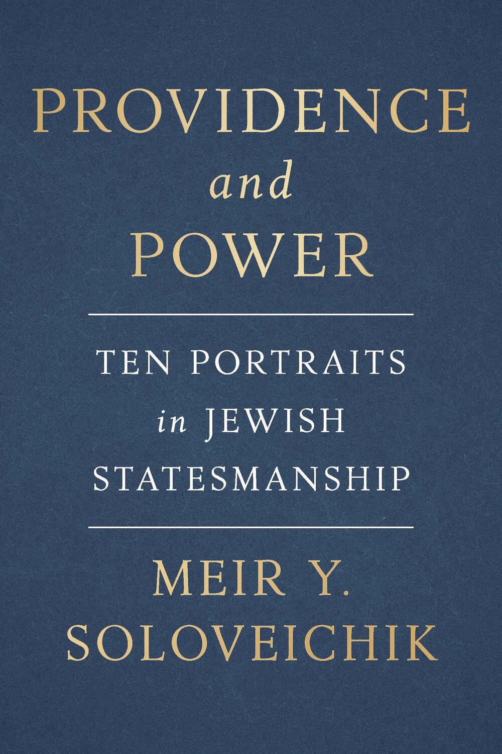 Bild: 9781641773287 | Jewish Statesmanship | Ten Studies in Leadership | Meir Y. Soloveichik