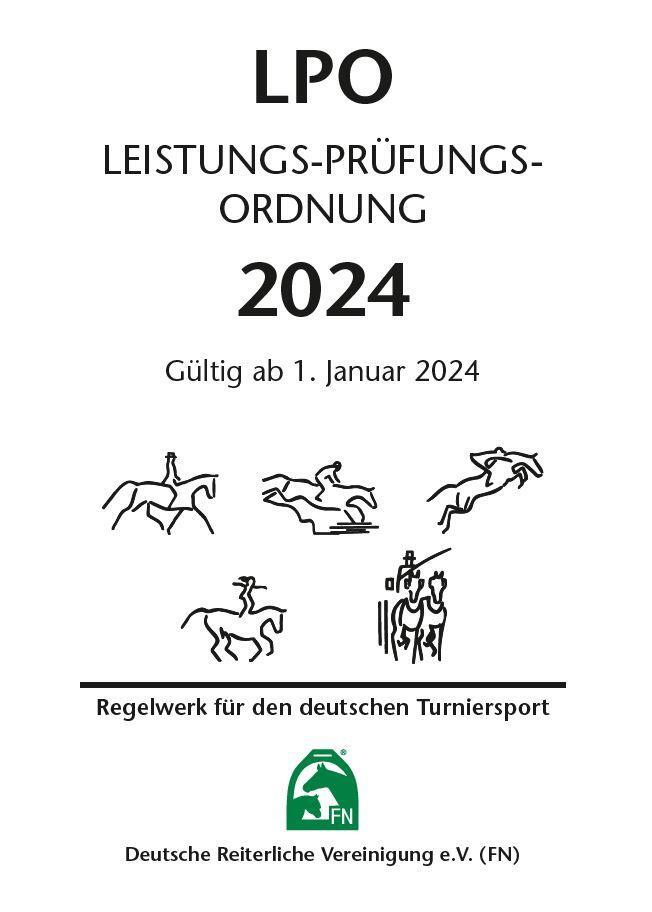 Cover: 9783885429616 | Leistungs-Prüfungs-Ordnung (LPO) 2024 - Inhalt | V. | Stück | 424 S.