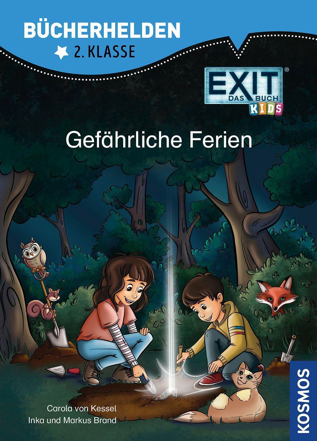 Cover: 9783440178102 | EXIT® - Das Buch Kids, Bücherhelden 2. Klasse, Gefährliche Ferien