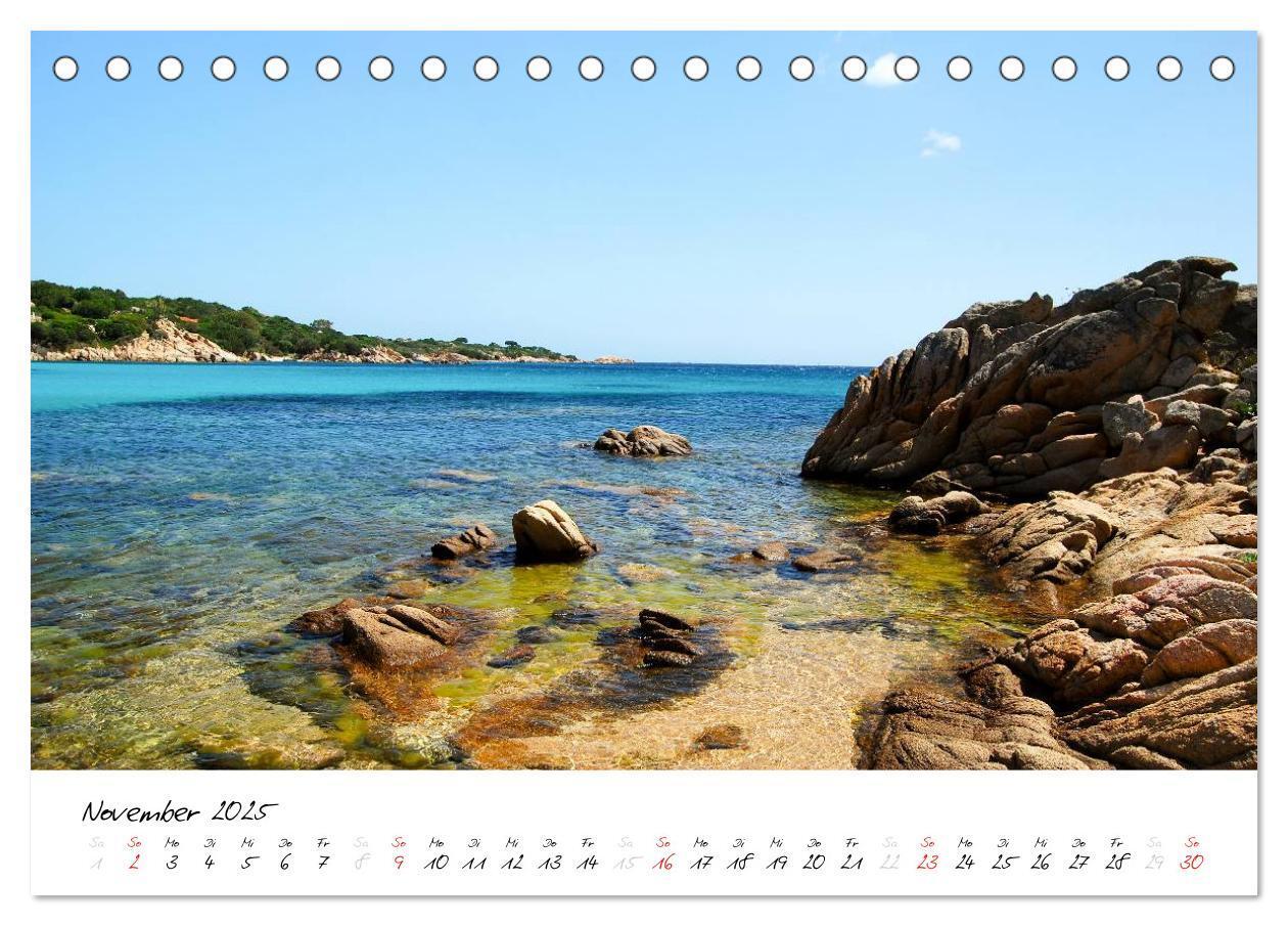 Bild: 9783435815197 | SMARAGDENSCHATZ - SARDINIEN (Tischkalender 2025 DIN A5 quer),...