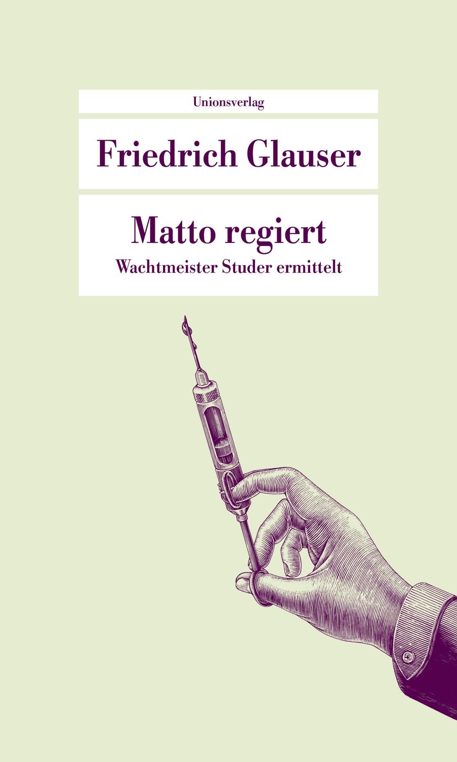 Cover: 9783293203150 | Matto regiert | Friedrich Glauser | Taschenbuch | Deutsch | 2012