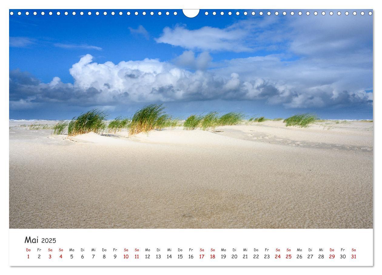 Bild: 9783435979356 | Nordsee, Meer, Strand und Wind (Wandkalender 2025 DIN A3 quer),...