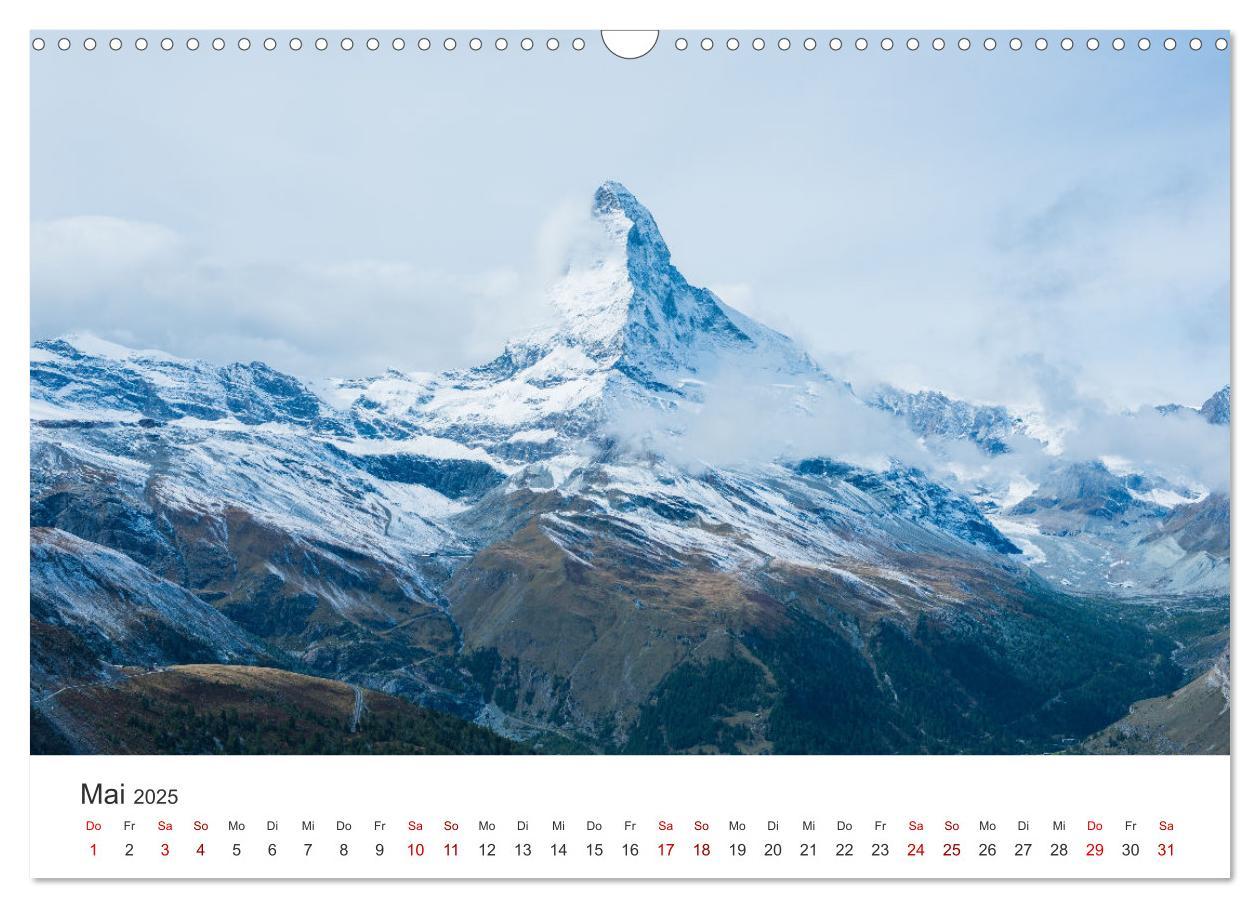 Bild: 9783435274185 | Schweiz - Faszination Natur (Wandkalender 2025 DIN A3 quer),...