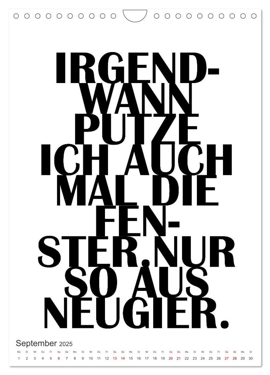 Bild: 9783435848584 | Und täglich grüßt die Hausarbeit (Wandkalender 2025 DIN A4 hoch),...