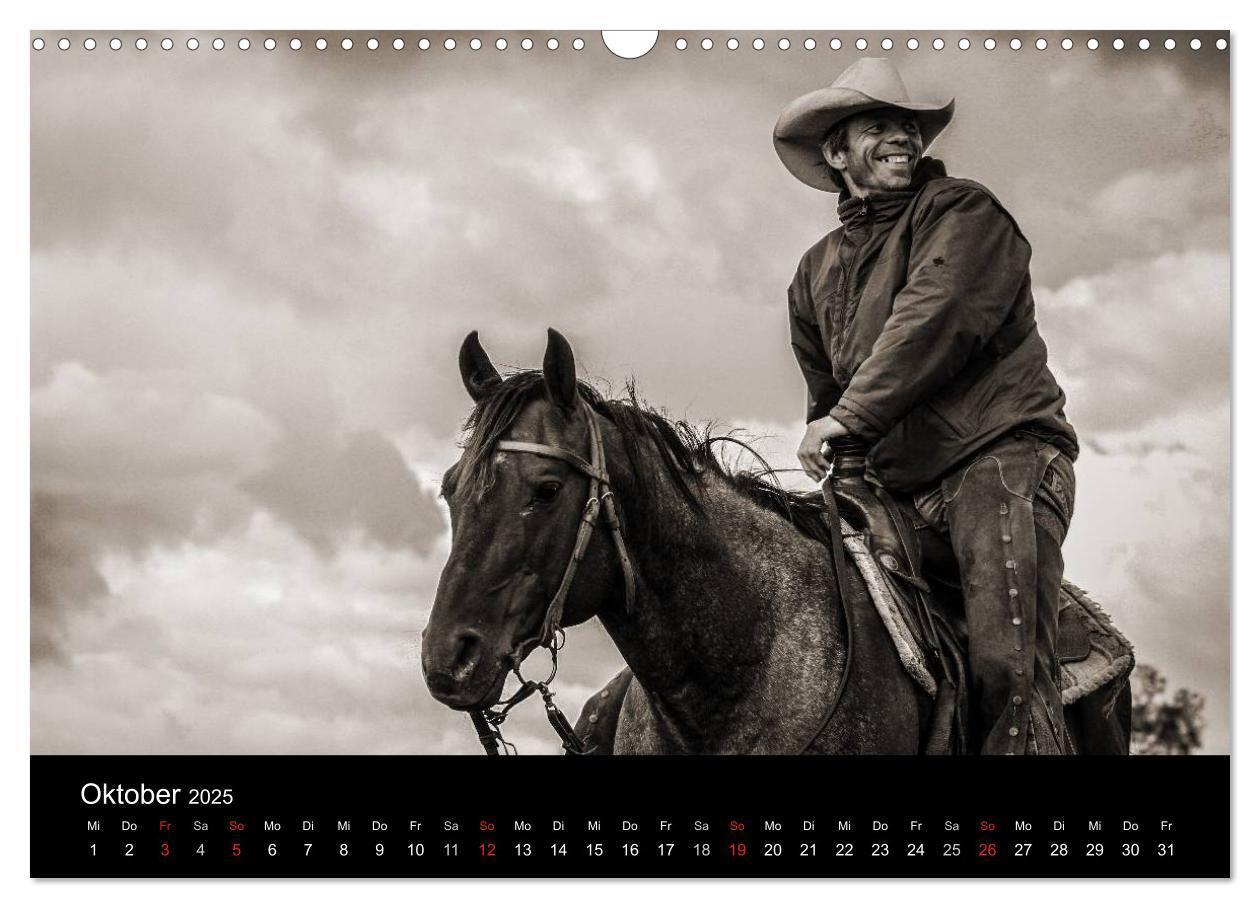 Bild: 9783435569656 | Westernreiten (Wandkalender 2025 DIN A3 quer), CALVENDO Monatskalender