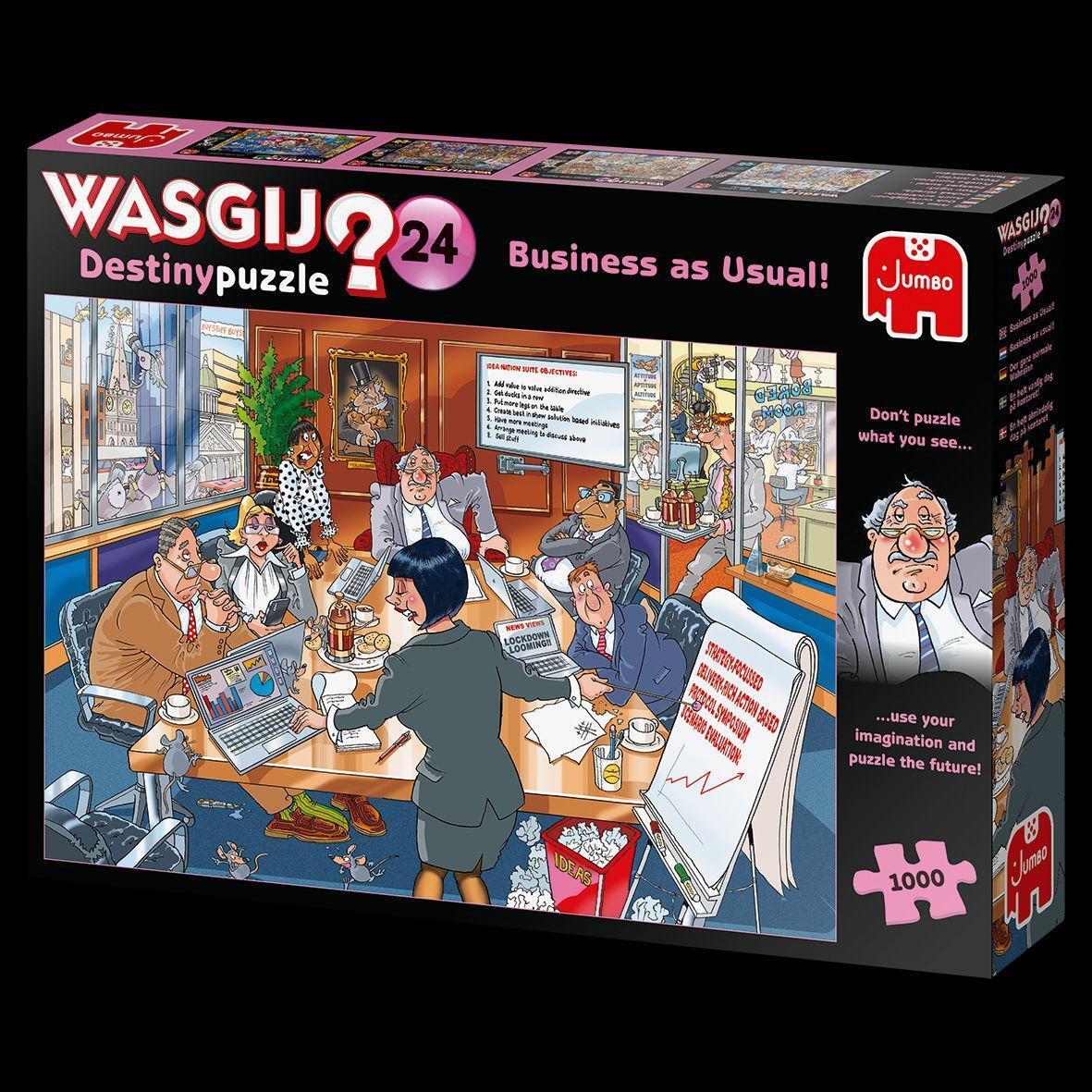 Bild: 8710126250136 | Wasgij Destiny 24 - Business as Usual! - 1000 Teile | Spiel | Deutsch