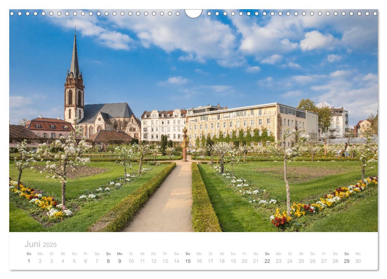 Bild: 9783435376056 | Darmstadt ¿ Gärten, Kunst, Architektur (Wandkalender 2025 DIN A3...