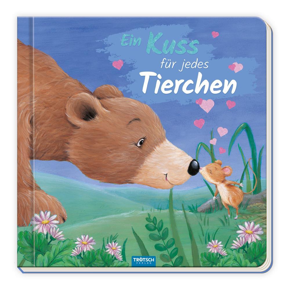 Cover: 9783965528734 | Trötsch Pappenbuch mit Reimen Ein Kuss für jedes Tierchen | Co.KG