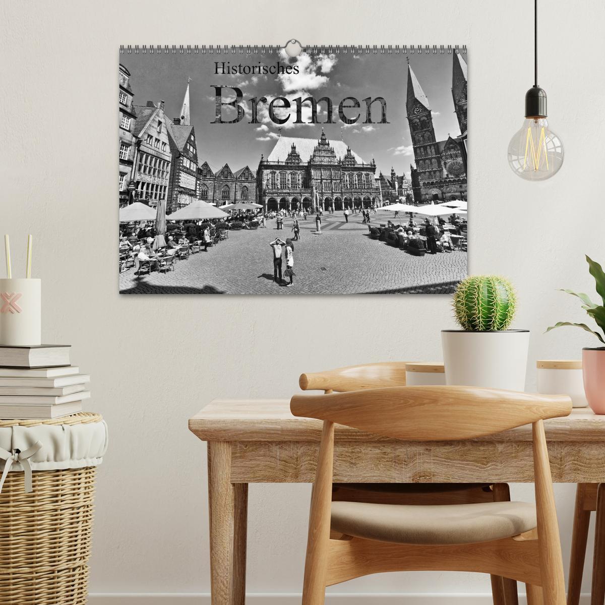 Bild: 9783435588466 | Historisches Bremen (Wandkalender 2025 DIN A3 quer), CALVENDO...