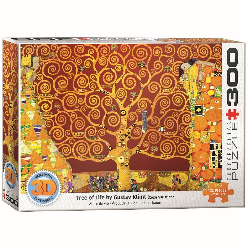 Cover: 628136300599 | 3D - Lebensbaum von Gustav Klimt (Puzzle) | Gustav Klimt | Spiel
