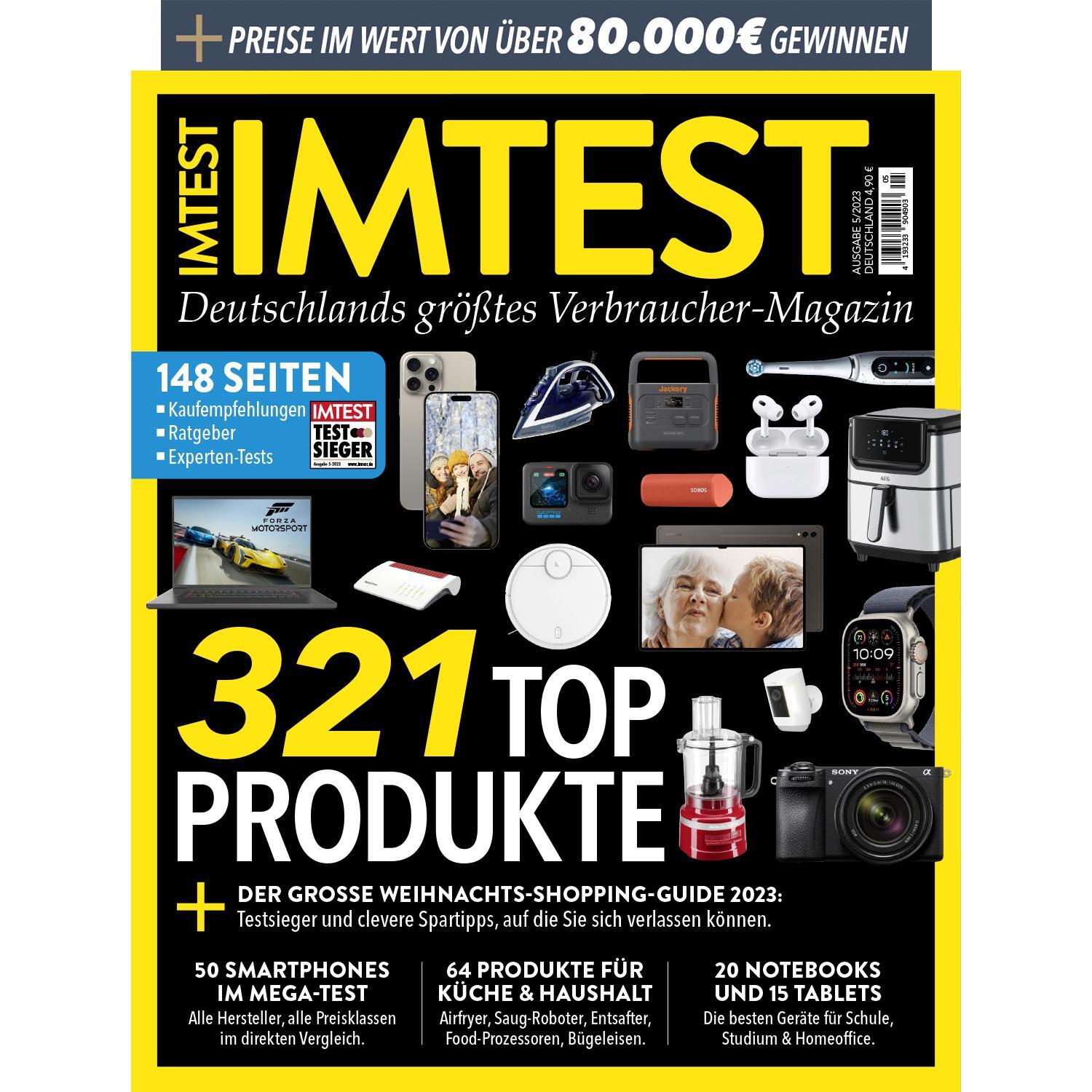 Cover: 9783958562868 | IMTEST Shopping Guide 2023 / 2024 | FUNKE One GmbH | Taschenbuch