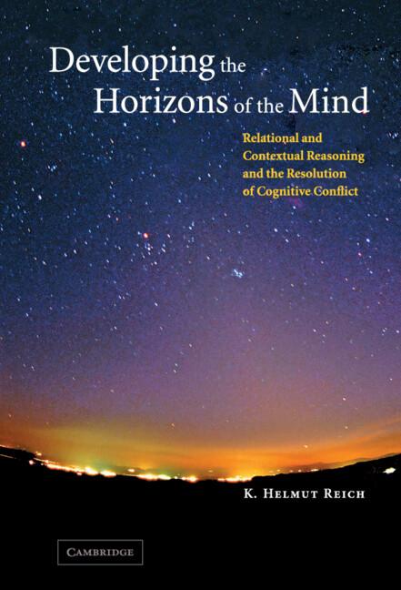 Cover: 9780521817950 | Developing the Horizons of the Mind | K. Helmut Reich | Buch | 2015