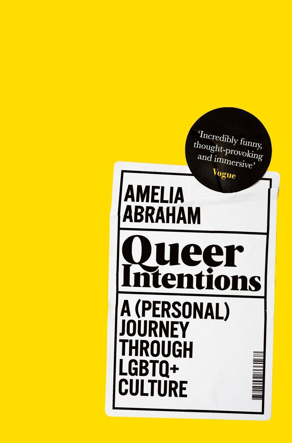 Cover: 9781509866175 | Queer Intentions | A (Personal) Journey Through LGBTQ+ Culture | Buch