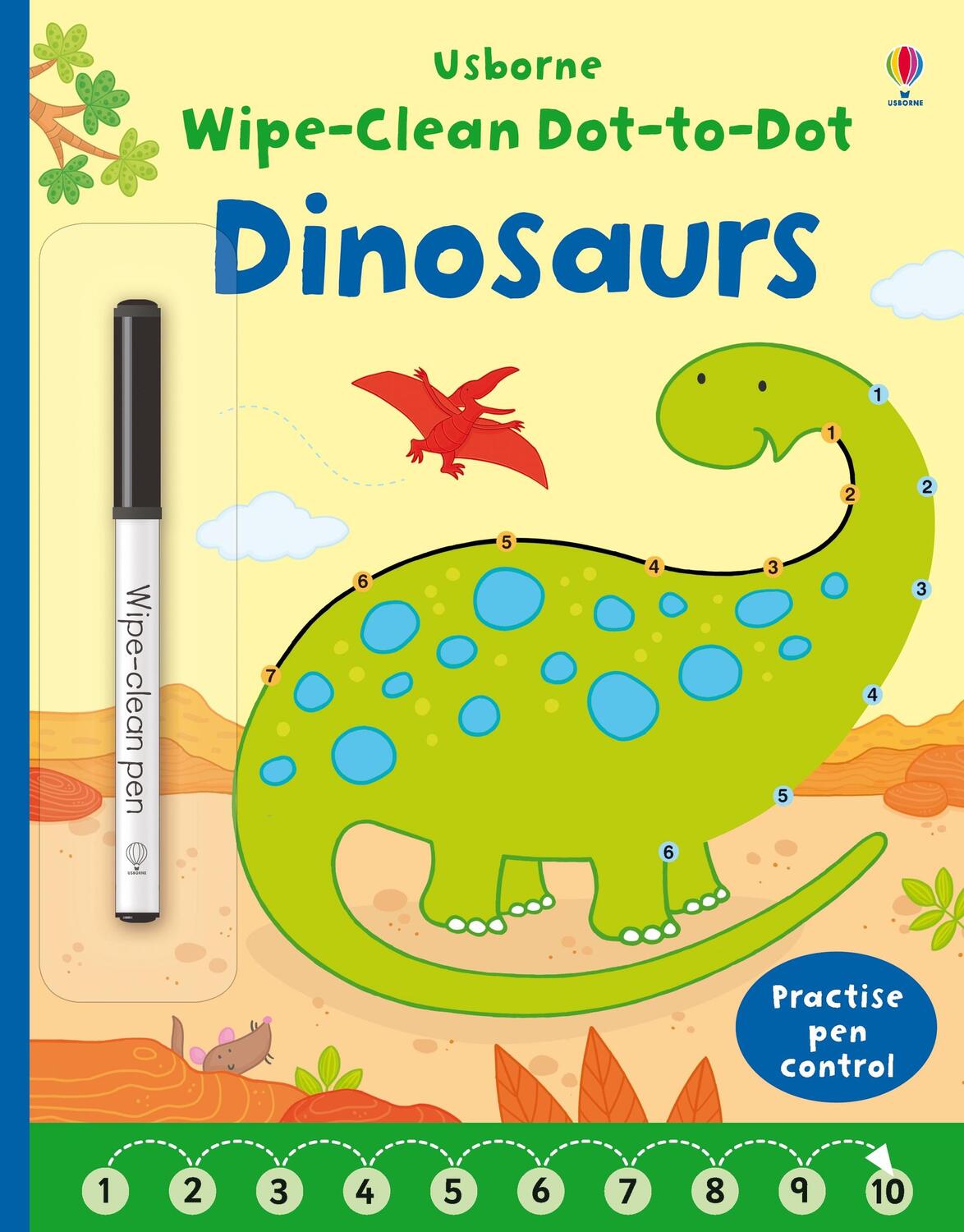 Cover: 9781409597780 | Wipe-clean Dot-to-dot Dinosaurs | Felicity Brooks | Taschenbuch | 2016